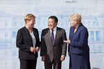 Women Enhancing Democracy summit in Vilnius Lithuania on 30 June 2011. Copyright © Office of the President of the Republic of Finland  