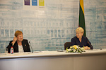 Women Enhancing Democracy summit in Vilnius Lithuania on 30 June 2011. Copyright © Office of the President of the Republic of Finland  