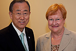 Visit of UN Secretary General 15-18 July 2011. Copyright © Office of the President of the Republic of Finland 