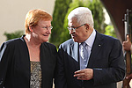 Official visit to the occupied Palestinian territories on 14 October 2010. Copyright © Office of the President of the Republic of Finland