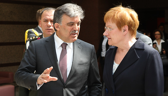 President of the Republic of Turkey Abdullah Gül made an official visit to Finland in October 2008. Copyright © Office of the President of the Republic of Finland