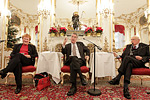 Republikens president Tarja Halonen träffade Österrikes förbundspresident Heinz Fischer och Italiens president Giorgio Napolitano i Wien lördagen den 11 december 2010. Bild Österrikes förbundspresidents kansli 