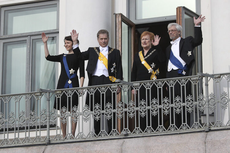 Inauguration of President of the Republic Sauli Niinistö on 1 March 2012. Copyright © Office of the President of the Republic of Finland