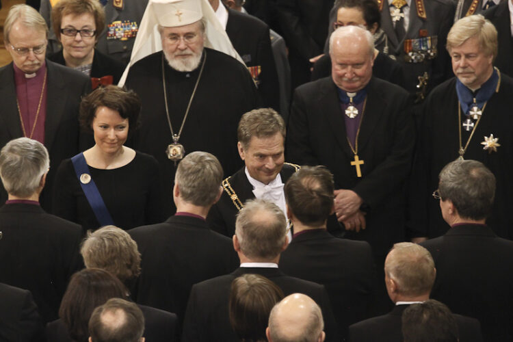 Inauguration of President of the Republic Sauli Niinistö on 1 March 2012. Copyright © Office of the President of the Republic of Finland