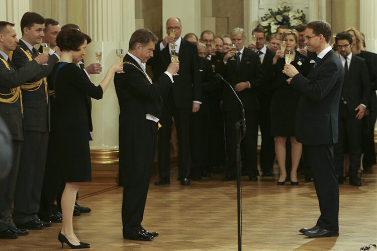 Inauguration of President of the Republic Sauli Niinistö on 1 March 2012. Copyright © Office of the President of the Republic of Finland