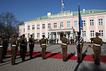  Viralliset vastaanottoseremoniat Viron presidentinlinnan Kadriorgin pihalla. Copyright © Tasavallan presidentin kanslia 