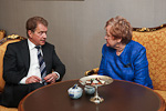 Official visit to Estonia on 25 April 2012. Copyright © Office of the President of the Republic of Finland