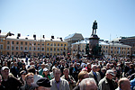 Dagen för försvarets fanfest i Helsingfors den 4 juni 2012. Copyright © Republikens presidents kansli