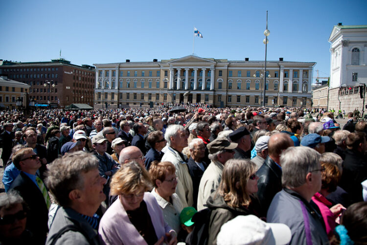 Puolustusvoimain lippujuhlan päivä 4.6.2012. Copyright © Tasavallan presidentin kanslia