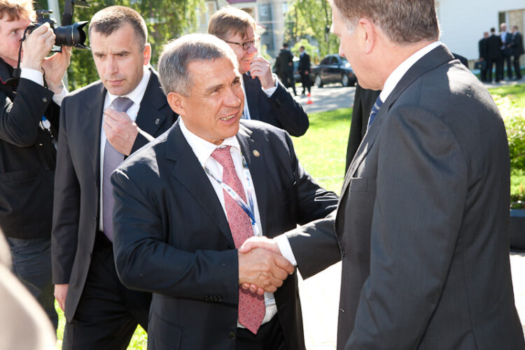 Working visit to Russia 20-22 June 2012. Copyright © Office of the President of the Republic of Finland 