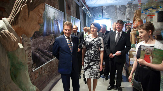 Visit to Pyhtää and Hamina on 2 August 2012. Copyright © Office of the President of the Republic of Finland 
