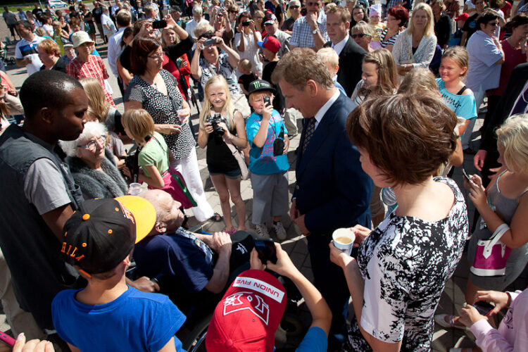 Resa till Pyttis och Fredrikshamn 2.8.2012. Copyright © Republikens presidents kansli 