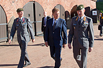 Visit to Pyhtää and Hamina on 2 August 2012. Copyright © Office of the President of the Republic of Finland 