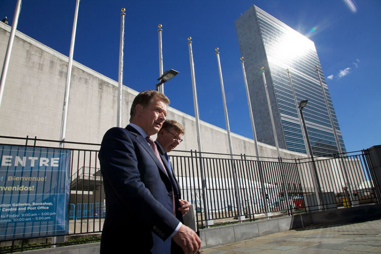  UN General Assembly  22–29 September 2012. Copyright © Office of the President of the Republic of Finland       