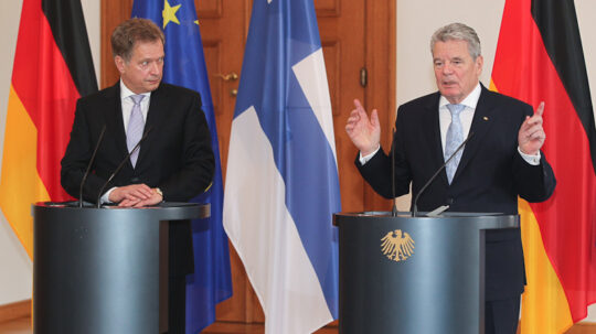   Official visit to Germany 7–9 November 2012. Copyright © Office of the President of the Republic of Finland