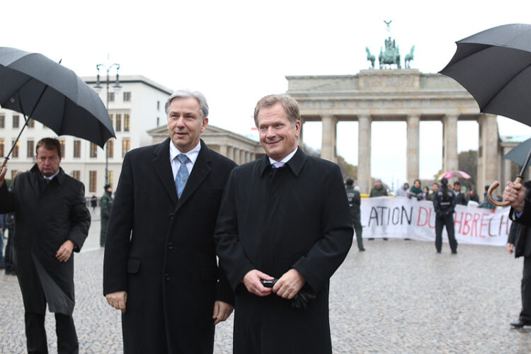   Official visit to Germany 7–9 November 2012. Copyright © Office of the President of the Republic of Finland