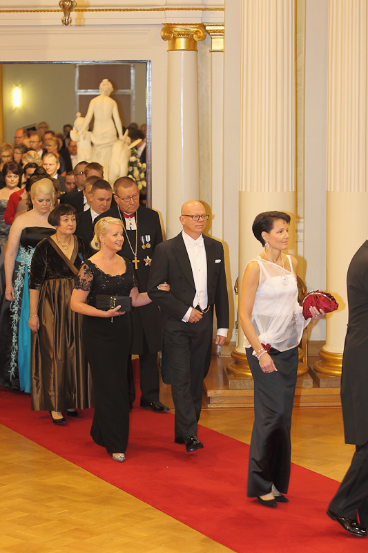  Independence Day Reception at the Presidential Palace on Thursday 6 December 2012. Copyright © Office of the President of the Republic of Finland