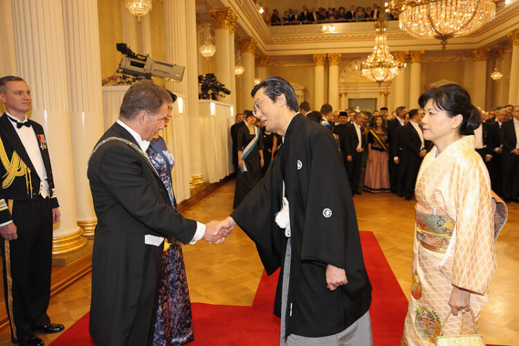  Independence Day Reception at the Presidential Palace on Thursday 6 December 2012. Copyright © Office of the President of the Republic of Finland