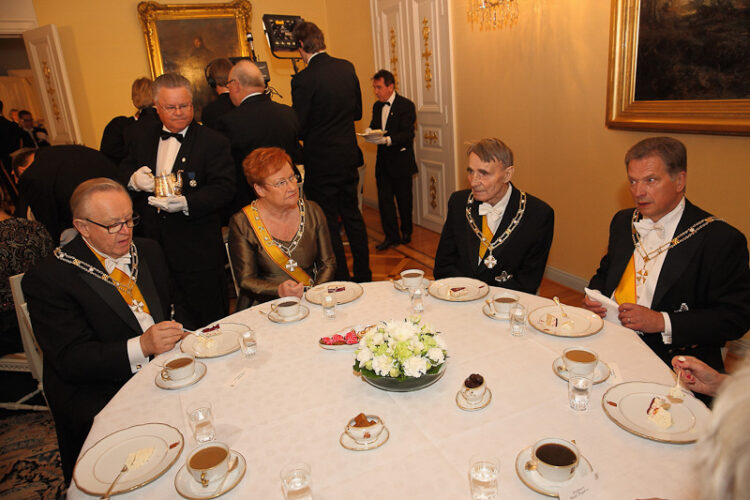  Independence Day Reception at the Presidential Palace on Thursday 6 December 2012. Copyright © Office of the President of the Republic of Finland