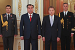 Working visit President of Tajikistan Emomali Rahmon to Finland on 23–25 October 2012. Copyright © Office of the President of the Republic of Finland 