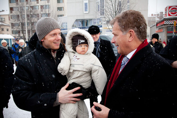 Visit to Lappeenranta and Eastern Border on 16 January 2013. Copyright © Office of the President of the Republic of Finland