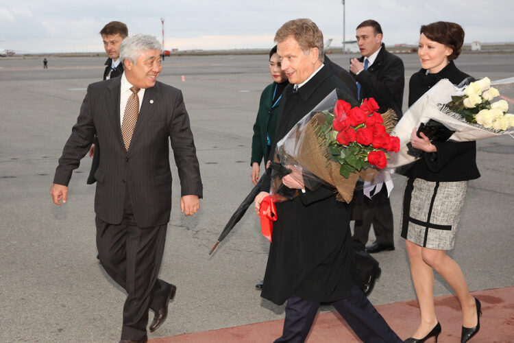 State visit to Kazakhstan on 16–18 April 2013. Copyright © Office of the President of the Republic