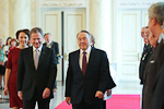 State visit to Kazakhstan on 16–18 April 2013. Copyright © Office of the President of the Republic