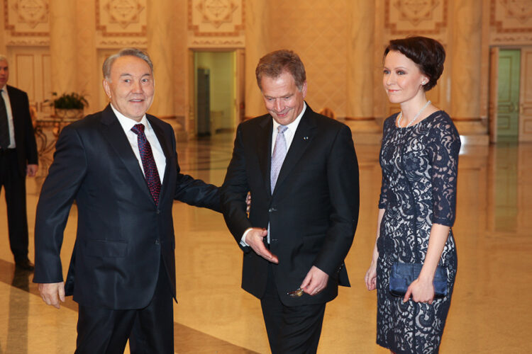  State visit to Kazakhstan on 16–18 April 2013. Copyright © Office of the President of the Republic 