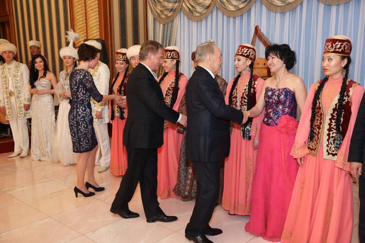  State visit to Kazakhstan on 16–18 April 2013. Copyright © Office of the President of the Republic 