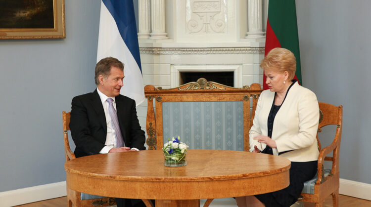 State visit to Lithuania on 14–15 May 2013. Copyright © Office of the President of the Republic of Finland