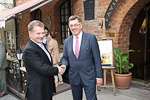            Presidentti Niinistö ja Liettuan pääministerin Algirdas Butkevičius. Copyright © Tasavallan presidentin kanslia 