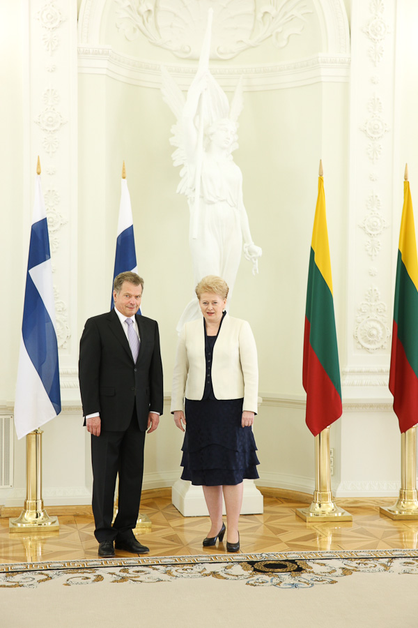 State visit to Lithuania on 14–15 May 2013. Copyright © Office of the President of the Republic of Finland