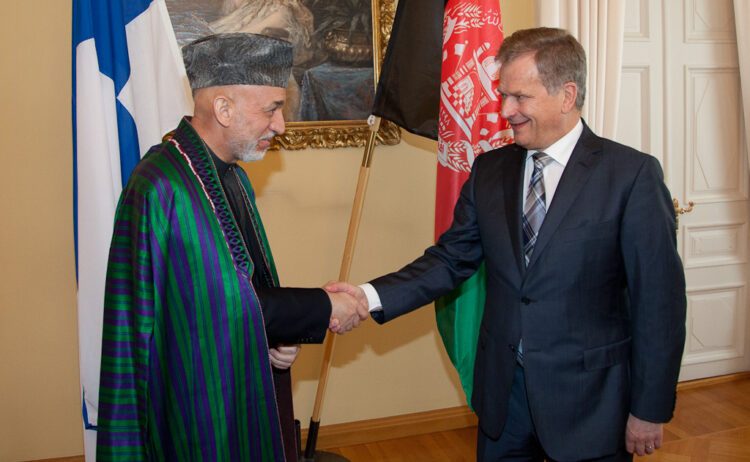 Working visit of President of Afganistan Hamid Karzai on 29 April 2013. Copyright © Office of the President of the Republic