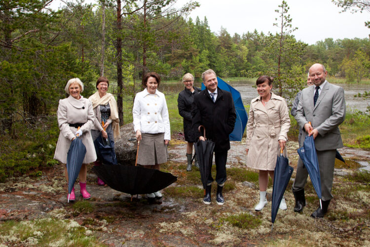 Besök till Åland den 9 juni 2013. Copyright © Republikens presidents kansli 