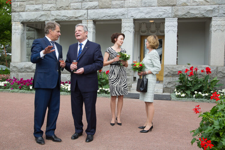 Saksan liittopresidentin Joachim Gauckin virallinen vierailu Suomeen 5.–6. heinäkuuta 2013. Copyright © Tasavallan presidentin kanslia