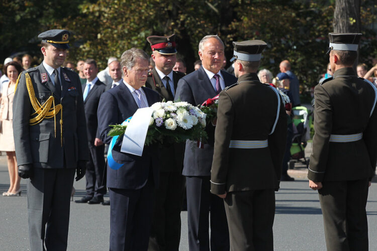 State visit to Latvia on 9–11 September 2013. Copyright © Office of the President of the Republic