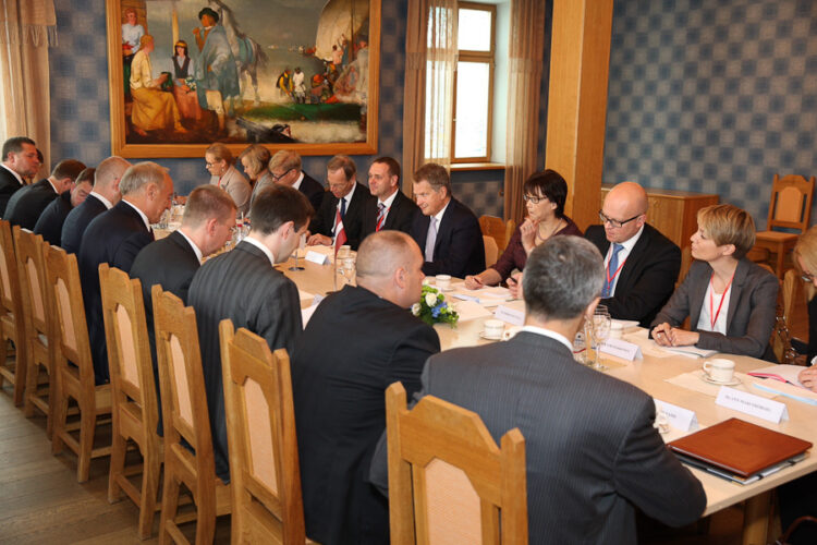 State visit to Latvia on 9–11 September 2013. Copyright © Office of the President of the Republic