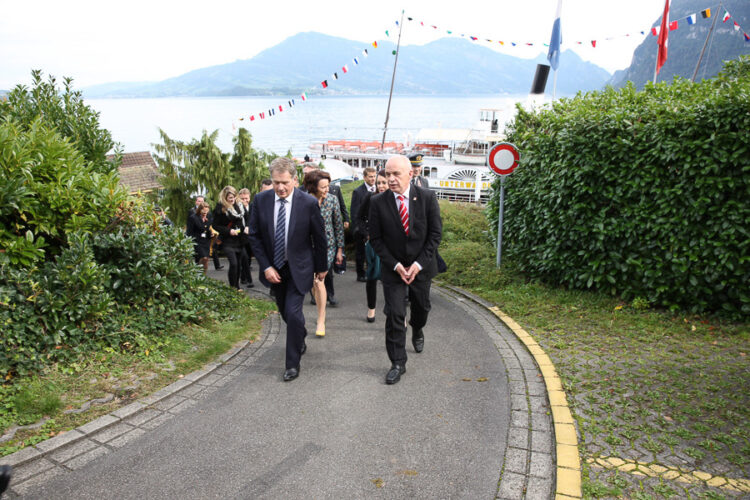 State visit to Switzerland on 15-16 October 2013. Copyright © Office of the President of the Republic