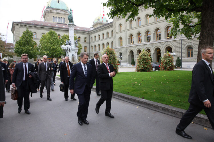 State visit to Switzerland on 15-16 October 2013. Copyright © Office of the President of the Republic