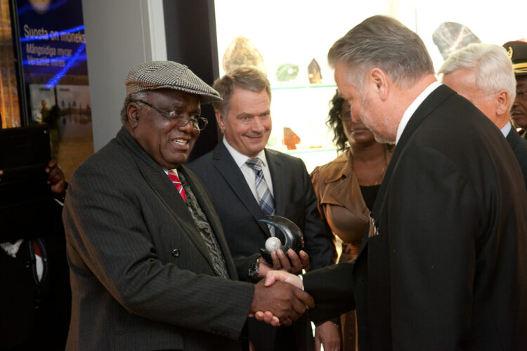  State visit of President of Namibia Hifikepunye Pohamba  on 11-13 November 2013. Copyright © Office of the President of the Republic 