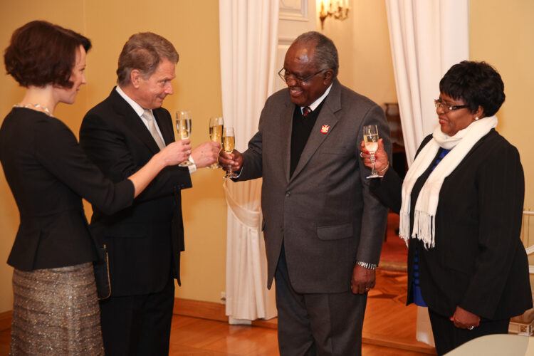  State visit of President of Namibia Hifikepunye Pohamba  on 11-13 November 2013. Copyright © Office of the President of the Republic 