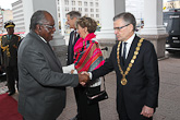  State visit of President of Namibia Hifikepunye Pohamba  on 11-13 November 2013. Copyright © Office of the President of the Republic 