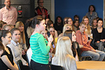 Besök till Joensuu den 25.2.2014. Copyright © Republikens presidents kansli 