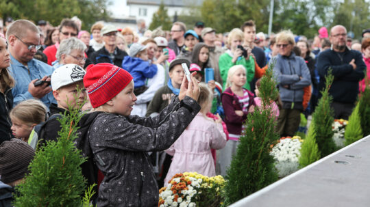  Tuoretta kuvakulmaa presidentin puheeseen. Copyright © Tasavallan presidentin kanslia 