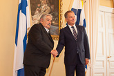 Working visit of President of Uruguay José Mujica  työvierailu on 17 September 2014. Copyright © Office of the President of the Republic