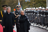  State visit of President of India Pranab Mukherjee on 14–16 October 2014. Copyright © Office of the President of the Republic   