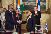  State visit of President of India Pranab Mukherjee on 14–16 October 2014. Copyright © Office of the President of the Republic   