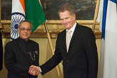  State visit of President of India Pranab Mukherjee on 14–16 October 2014. Copyright © Office of the President of the Republic   