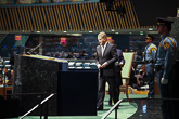  The opening of the 69th Session of the UN General Assembly on 20-25 September 2014. Copyright © Office of the President of the Republic  