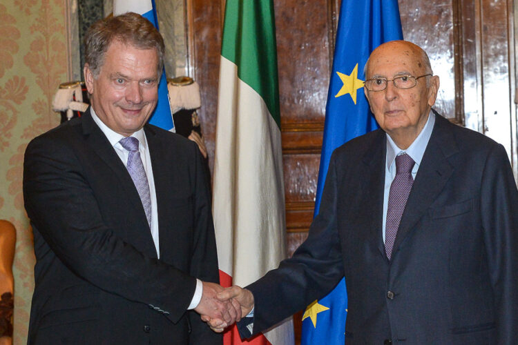  Arbetsbesök till Italien den 4.-5.11.2014. Bild: Antonio Di Gennaro / Italiens presidents kansli 